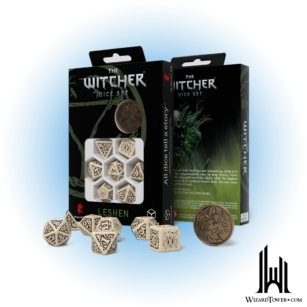 Witcher Dice Set Leshen The Master of Crows